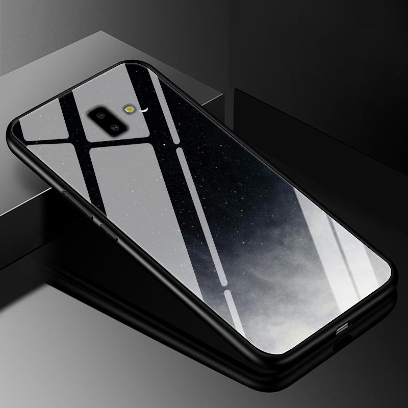 Чехол-бампер для Samsung J6 2018, чехлы с закаленным стеклом для Samsung Galaxy J4 J6 Plus 2018 J8 J7 J730 2017 Prime, жесткая задняя крышка j6