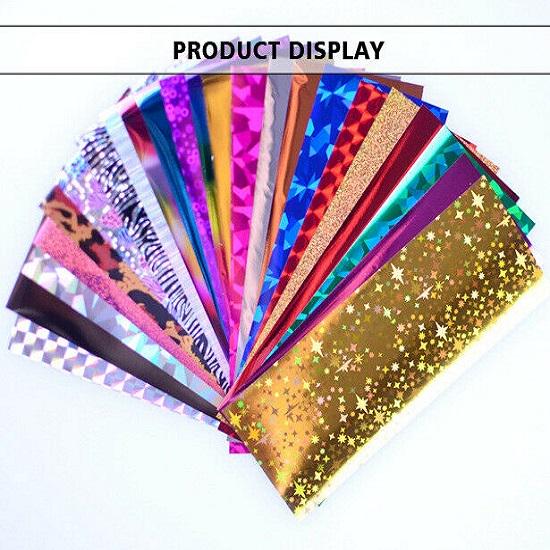 Голографическая фольга для маникюра 24 листа