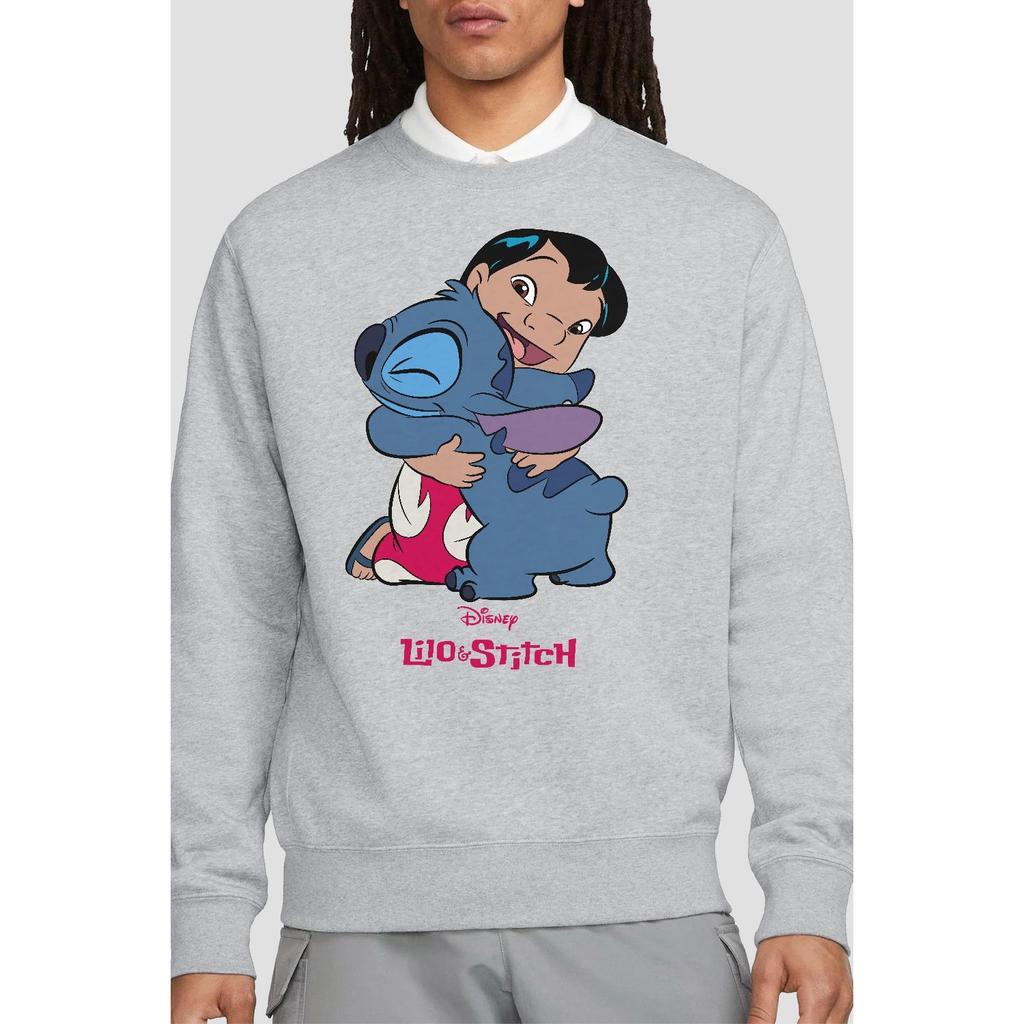Lilo & Stitch Унисекс для взрослых 90-х годов Hug Толстовка