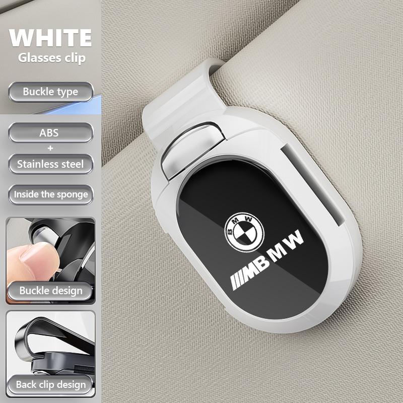 MXUI1 Universal Car Sunshade Sunglasses Holder Storage Glasses Clip For BMW M Performance Alpina M3 M5 M6 X1 X3 X4 X5 G20