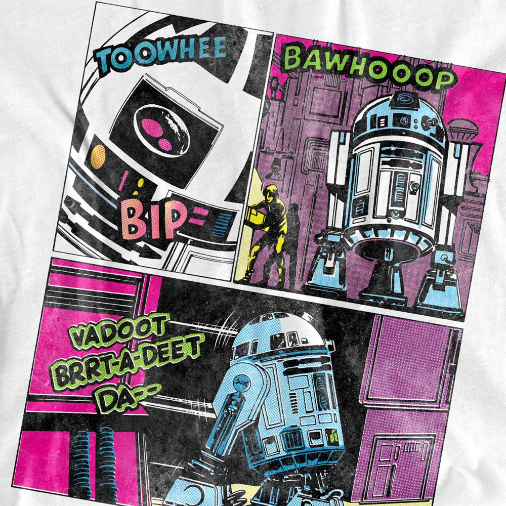 Star Wars Unisex Adult To The Rescue R2-D2 T-Shirt