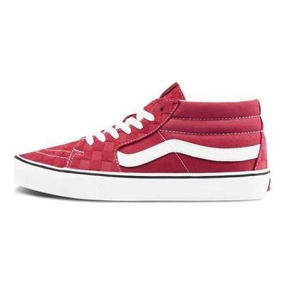 Sk8 Mid Top Кеды для скейтборда Унисекс Красные VN0A3WM3WJ2