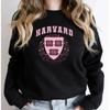 Harvard Legally Blonde Толстовка What Like It's Hard Hoodie Elle Woods Crewneck Толстовки Осень Женские Топы Повседневный Пуловер