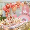 Colorful Macarons Balloon Garland Arch 1st Birthday Party Decoration Kids Wedding Birthday Latex Balloon Baby Shower Boy Girl