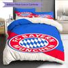 FCB logo  Pattern Bedding Quilt Set Quilt Cover Pillowcase Home Decoration Birthday Gift (1 * duvet cover + 2 * pillowcase, without core)