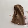Wool Blend Balaclava Hat One-Piece Structure Ear Flap Knitted Hooded Cap Ear Protection Knitted Wool Winter Cap Gift for Her