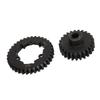 Набор шестерен для радиоуправляемой машины Стальная шестерня двигателя с 35T цилиндрической шестерней для TRAXXAS 6S 8S 15 Аксессуары 25T