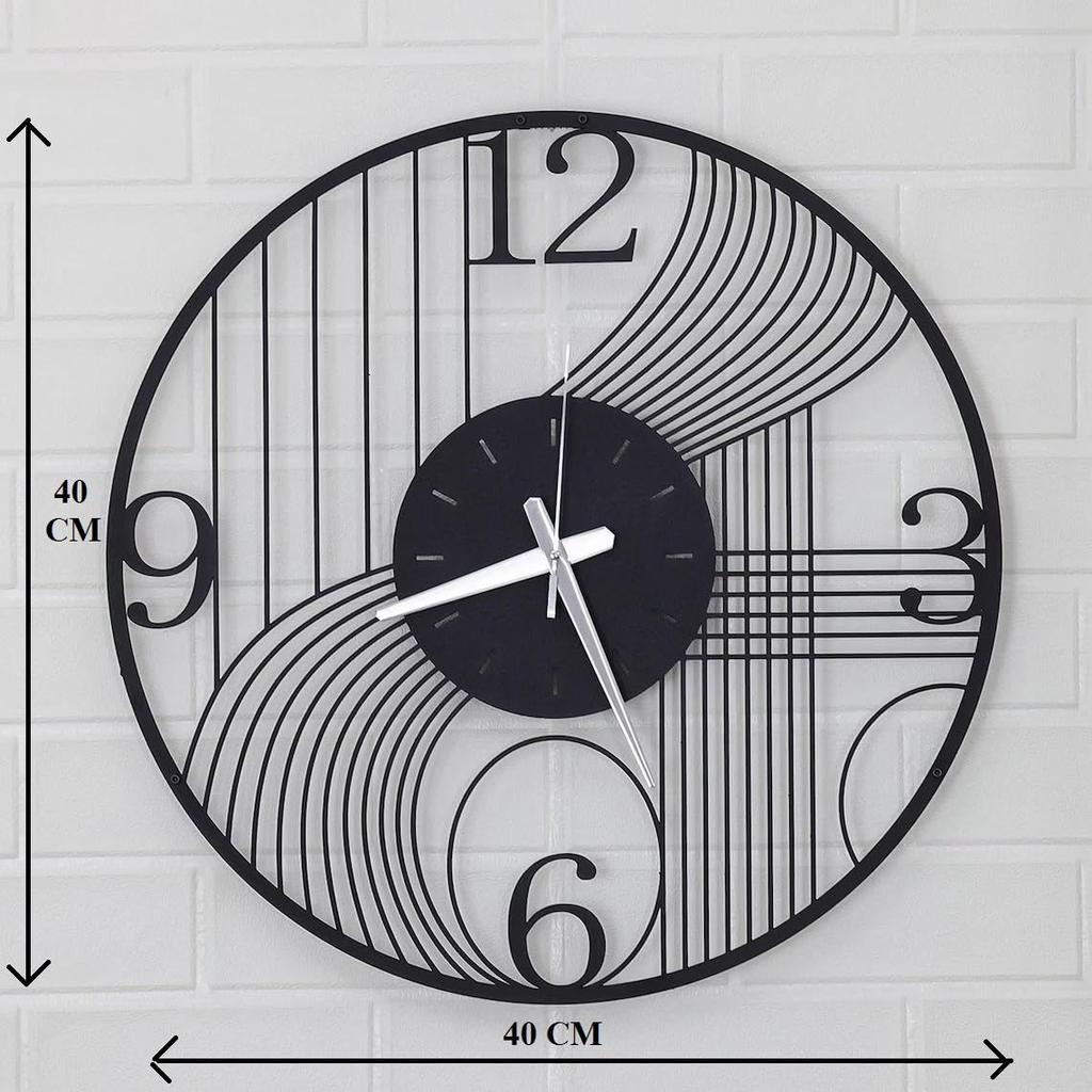 Clock for Home and Hall, Living Room, Bedroom, Office, Antique Big Size Modern Wall Watch for Home Decor (, 40 Cm)