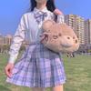 Japanese Sailor Suit Skirt: Spring/Summer Pleated Academic Uniform Set