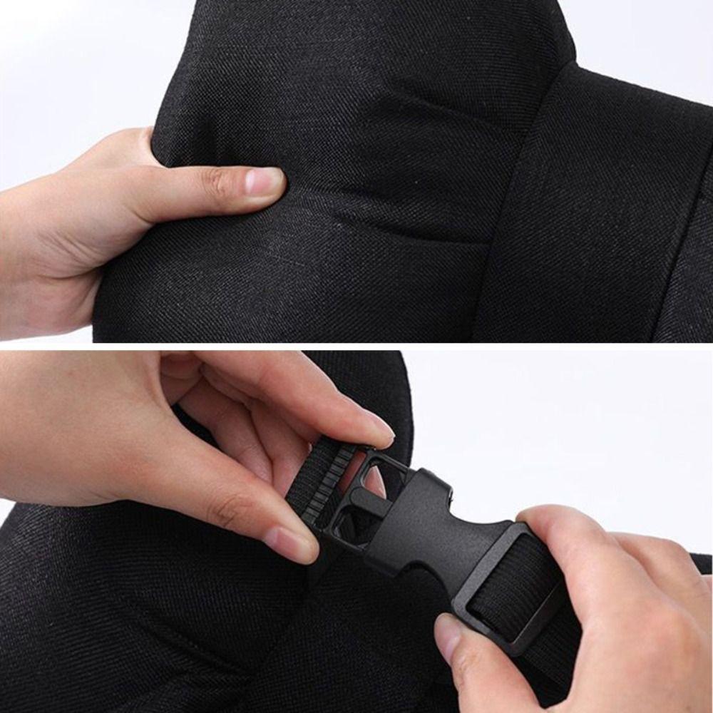 Linen Linen Bow Car Headrest Ribbon Bow Ribbon Bow Car Neck Pillow Lumbar Rest Pillow Car Seat