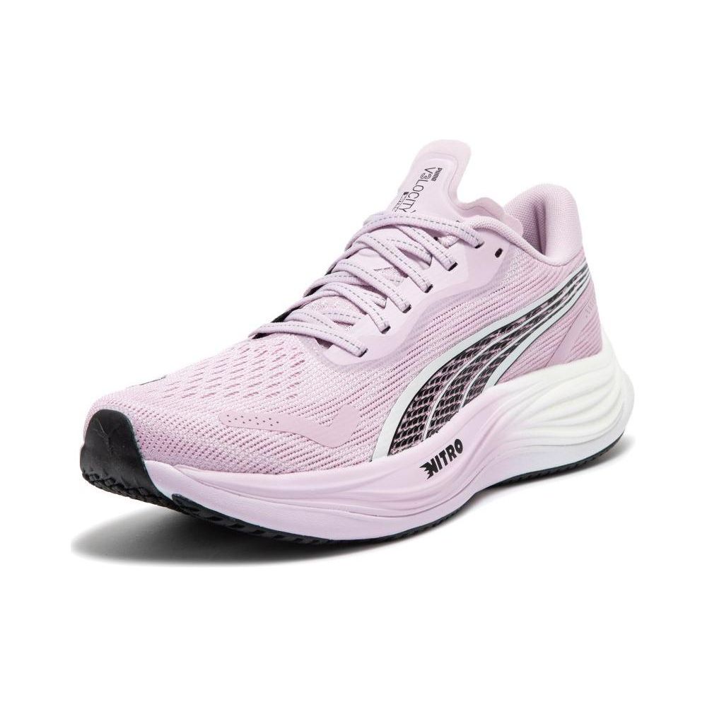 Puma Velocity Nitro 3 Radiant Женские Виноградный Туман Черный Puma 379610-01