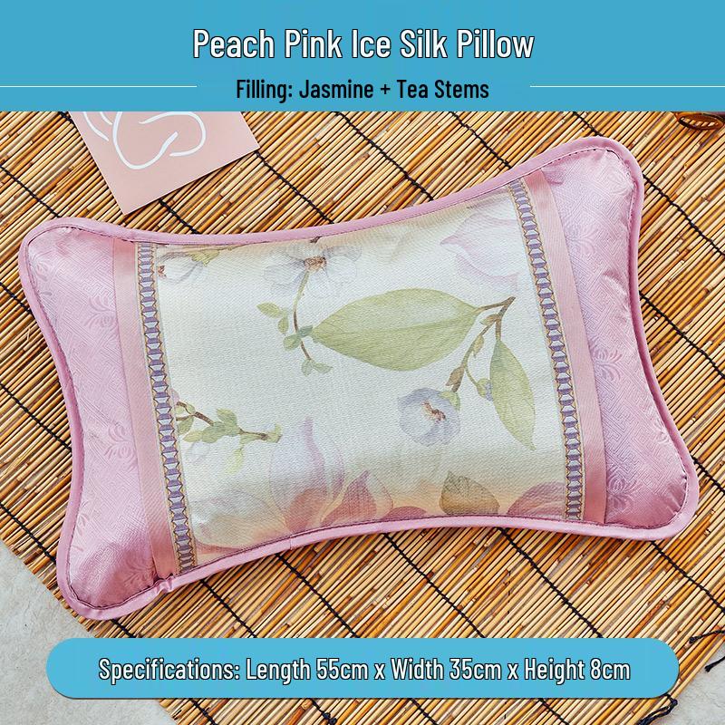 Free Shipping Summer Bamboo Cool Neck Pillow for Sleep, Adults & Kids