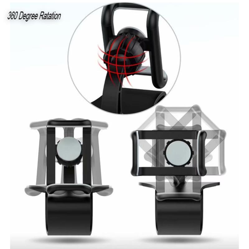 360 Rotation Dashboard Mount Car Phone Holder Stand For iPhone 15 14 13 Pro Max Samsung S24 S23 Xiaomi Redmi Note 12 11 10 Oppo Moto Cellphone Bracket
