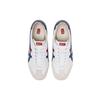 Onitsuka Tiger Unisex Tokuten White Beige Red Blue Leather Lace-Up Sneakers 1183C095-100