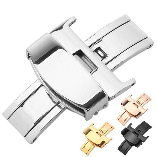 Watch Band Clasp Good Hardness Easy Installation Universal Stainless Steel Watch Strap Connector for Daily Wear