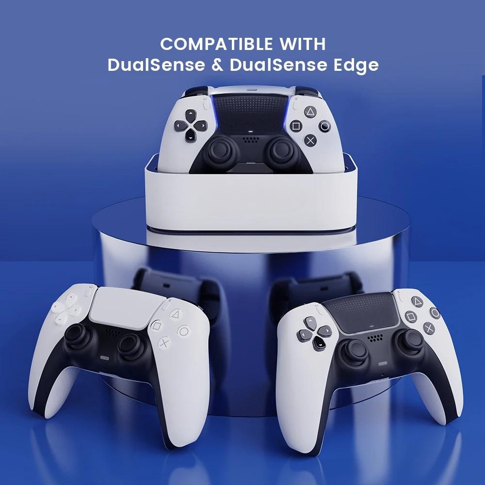 Зарядное устройство для двух контроллеров для PlayStation 5 / PS5 DualSense / Edge Станция зарядки контроллера Док-станция