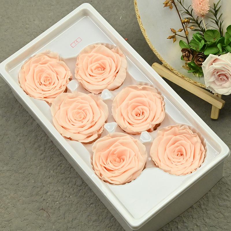 Blue Enchantress Ferris Wheel: A-Grade Dried Roses DIY Bouquet Kit