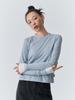 Bb' BENETTON Многослойная футболка с длинным рукавом (Голубое небо)