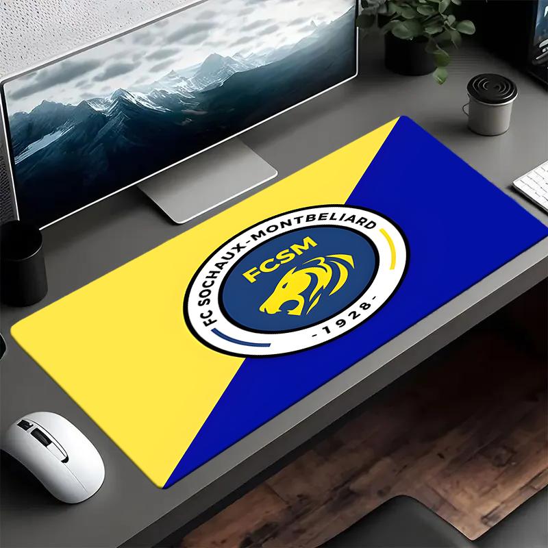 Sochaux-montbeliard Crest Mouse pad, Gaming Mouse Pad, keyboard pad, Desk Decor for computer notebook Fan Gift Birthday Gift