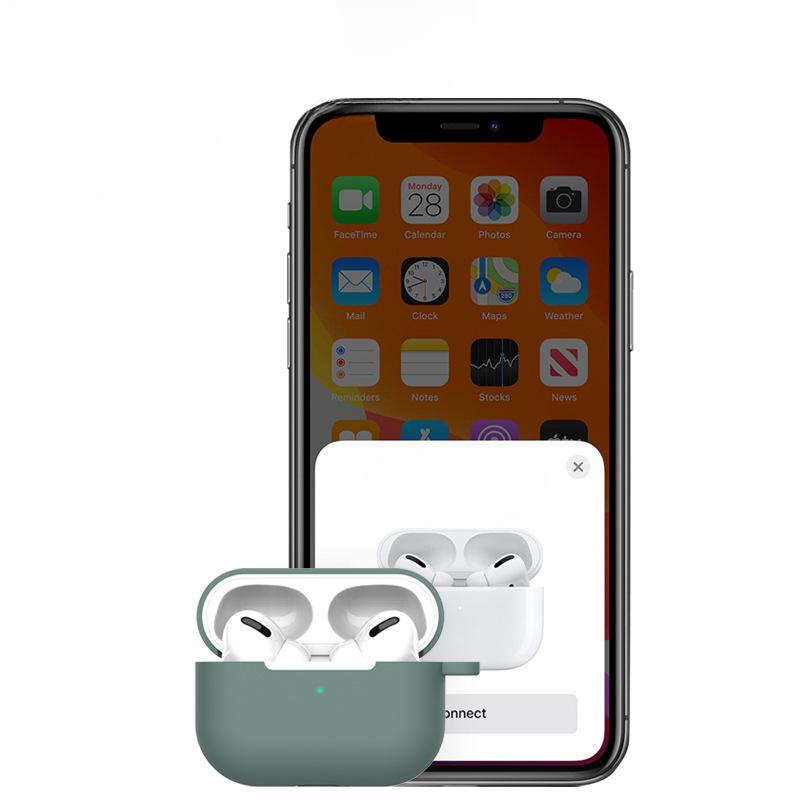 Для AirPods Pro 2 защитный силиконовый чехол новый однотонный цвет Bluetooth гарнитура мягкие чехлы для Airpods pro 2 pro2 2nd Gen чехол