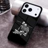 Забавный чехол для телефона с черепом для iPhone 17 16 15 Pro Max Air 14 13 12 11 Plus Ударопрочный чехол