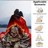 1 шт. Фланелевое покрывало "Оно Клоун" - HD-печать, легкое, мягкое, теплое, всесезонное покрывало для дивана, кровати, путешествий, кемпинга 014
