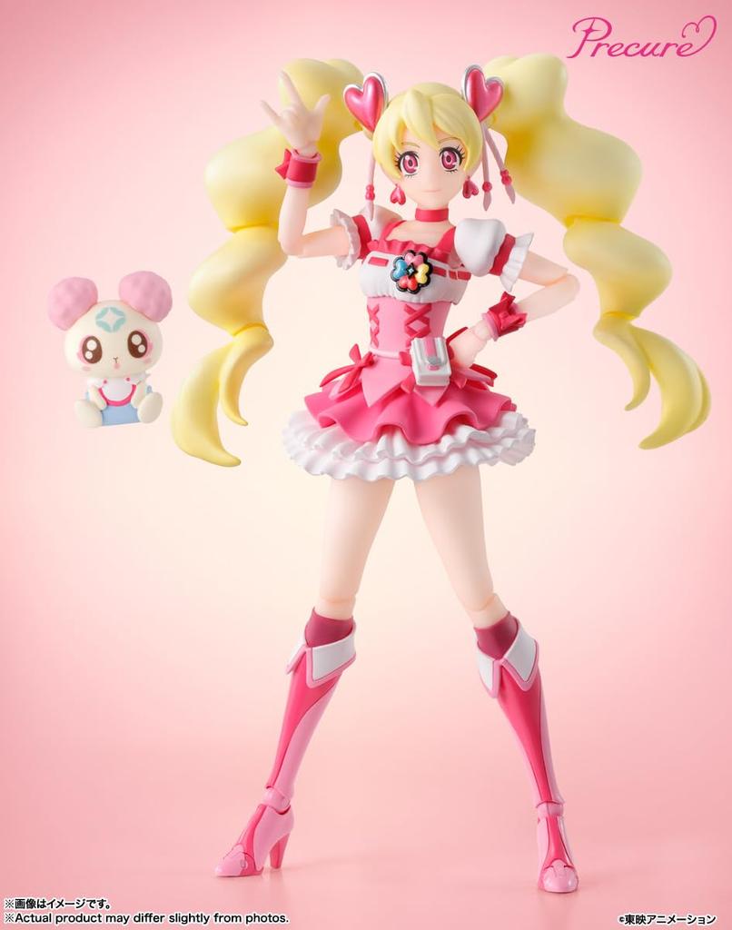 TAMASHII NATIONS Fresh Cure Peach Character 135mm Painted Movable Figure S.H.Figuarts PreCure! -Precure Designer's Edition- Approx. ABS&PVC