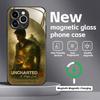 Горячая игра Uncharted 4 Конец вора Чехол для телефона Для iPhone17 16 15 14 13 12 11 X XR XS 8 Plus Mini Pro Max Стеклянный Магнитный Чехол