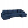 Bella BIG Corner Sofa Bed with Sleeping Function Family Meble Navy Blue