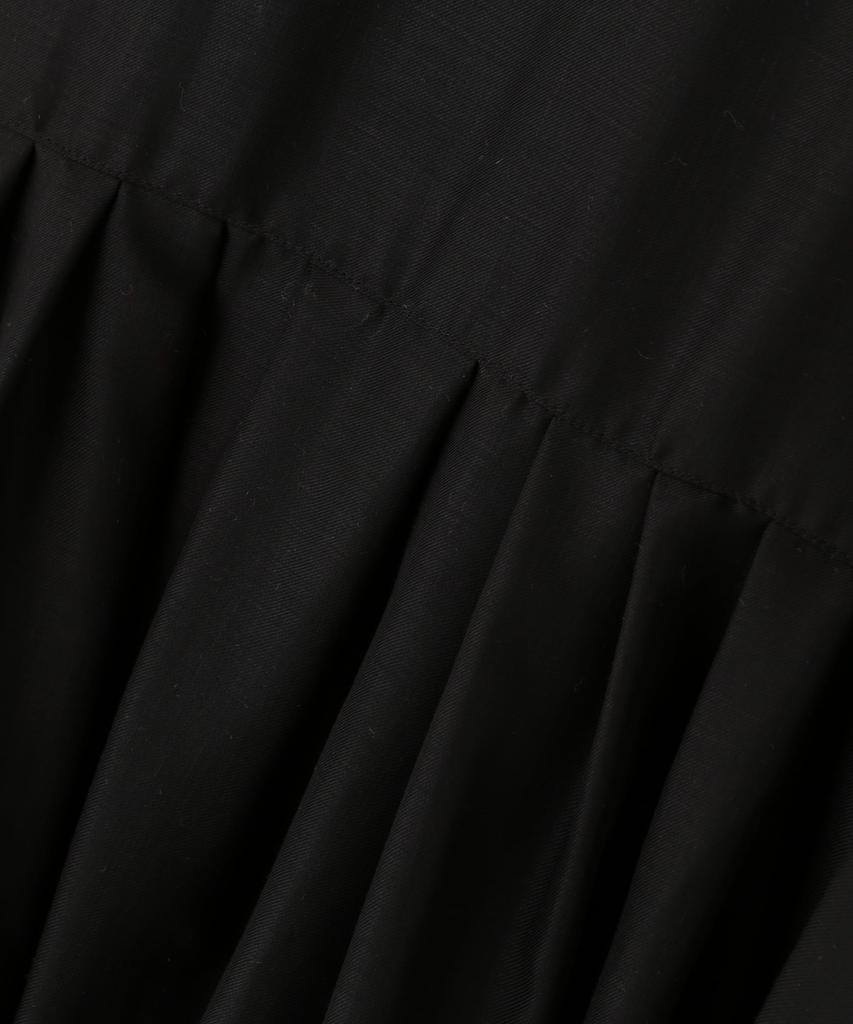 Tiered Size 38 [ADORE] Dress, High-Twist Viyella, Women's, 531-6140517 010_Black,
