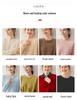 Women's Cashmere Drop Shoulder Sweater - 2025 Autumn/Winter Collection, Thickened Loose Fit, Low Round Neck Pullover.