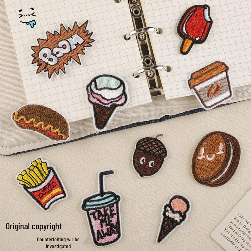 Embroidery Patch for Apparel, Hats, Bags, and Shoes