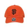 47 Кепка мужская женская Major League MLB Logo Hat Cleanup Brand Low Cap унисекс San Francisco Giants оранжевый свободный размер B-RGW22GWS-ORA