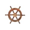 Gaston Burned Wooden Ship Wheel Nautical Ship Wheel Captain's Wheel Pirates Accent Boat Collectibles Home Decor