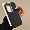 Solid Color Soft Matte Phone Case For Samsung S25 Edge S24 FE S23 Ultra S22 A56 A36 A16 A55 TPU Leather Texture Shockproof Slim Bumper Cover