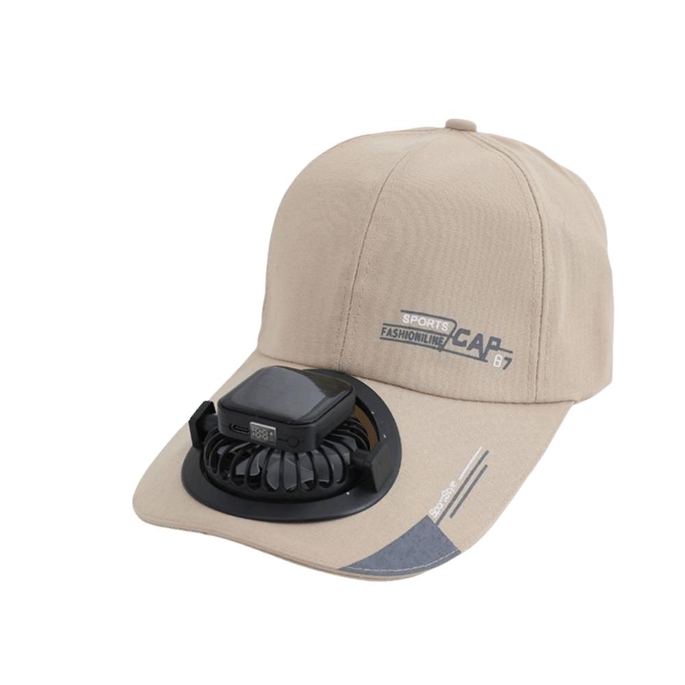 Breathable Solar Cooling Fan Hat Built-in Fan Fan Hat New Baseball Cap Outdoor