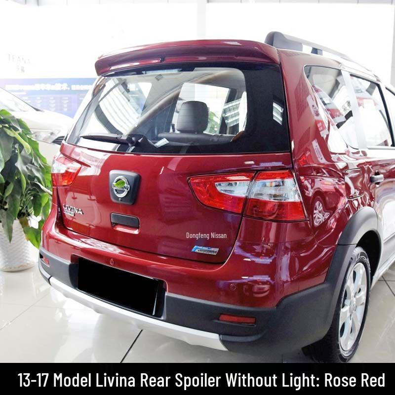Совместимый задний спойлер для моделей Nissan LIVINA: 07-12 и 13-17