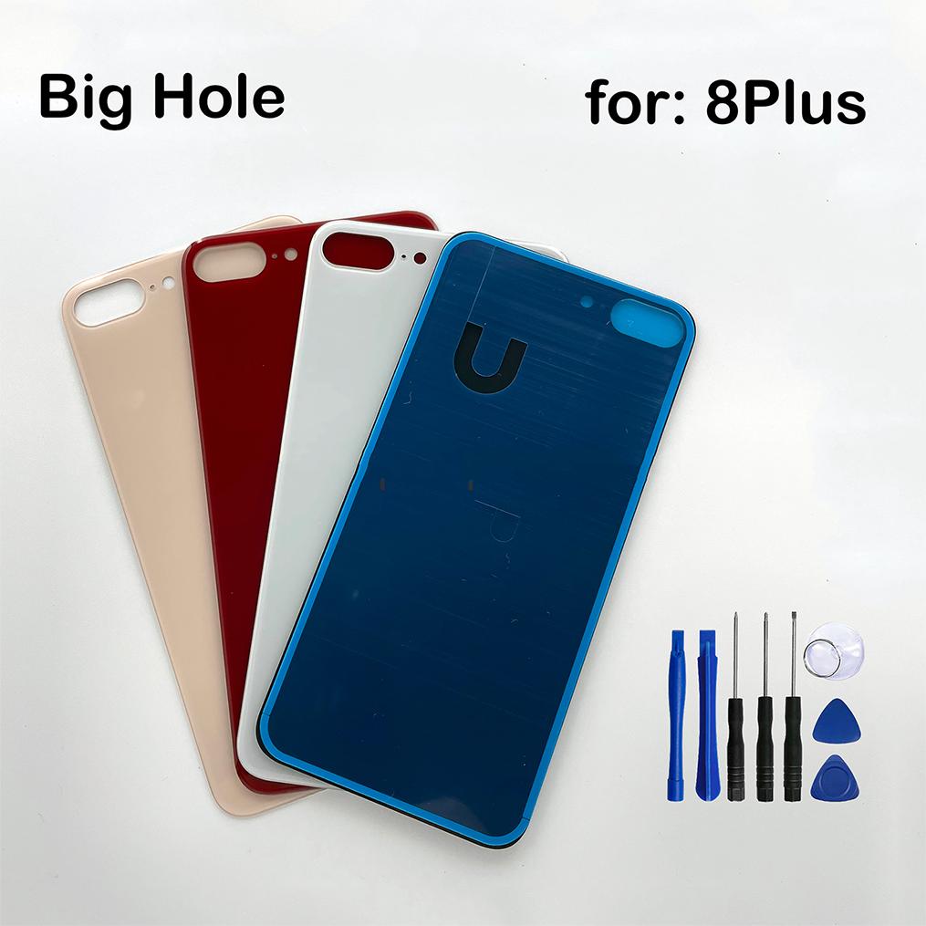 10 шт. для iPhone 8 Plus X XR XS Max 11 PRO 12 PRO задняя крышка, большое отверстие для камеры, сменный задний аккумулятор