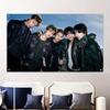 KPop CcCortis Polyester Digital Printed Flag Indoor Home Garage Wall Decor Outdoor Promotion Holiday Hanging Banner with Gro