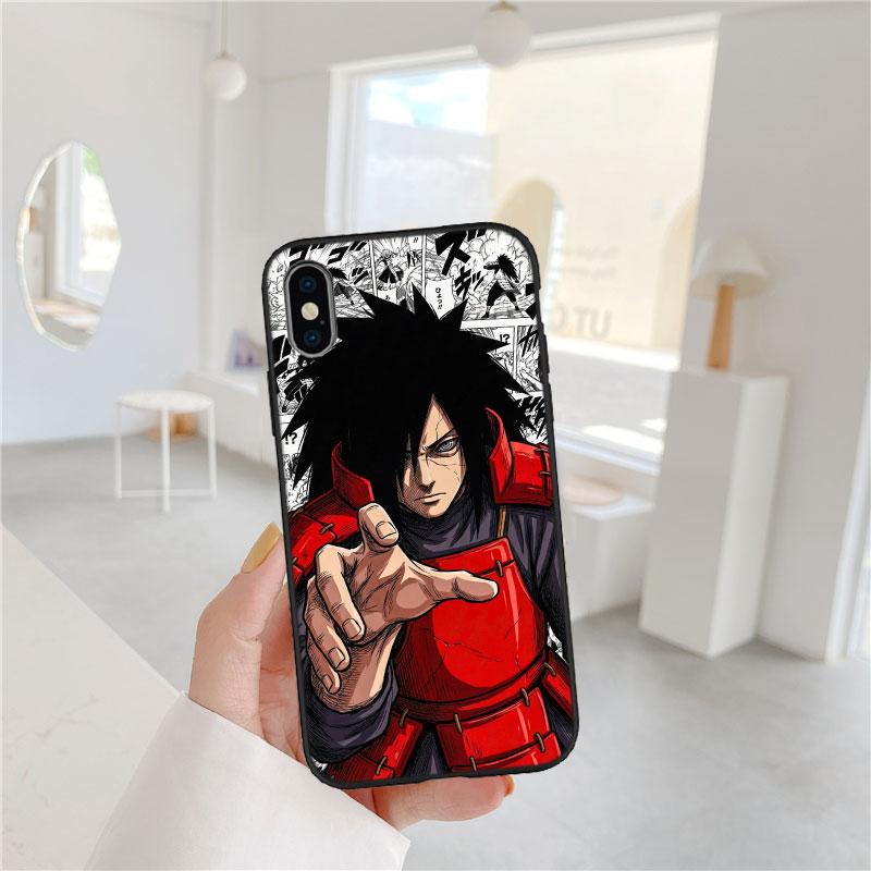 LO74 NARUTO Uchiha Madara Soft Shell Phone Case for Redmi Note 8 9 Pro Max 9S 9T 9C NFC 8T 8A 10A A4