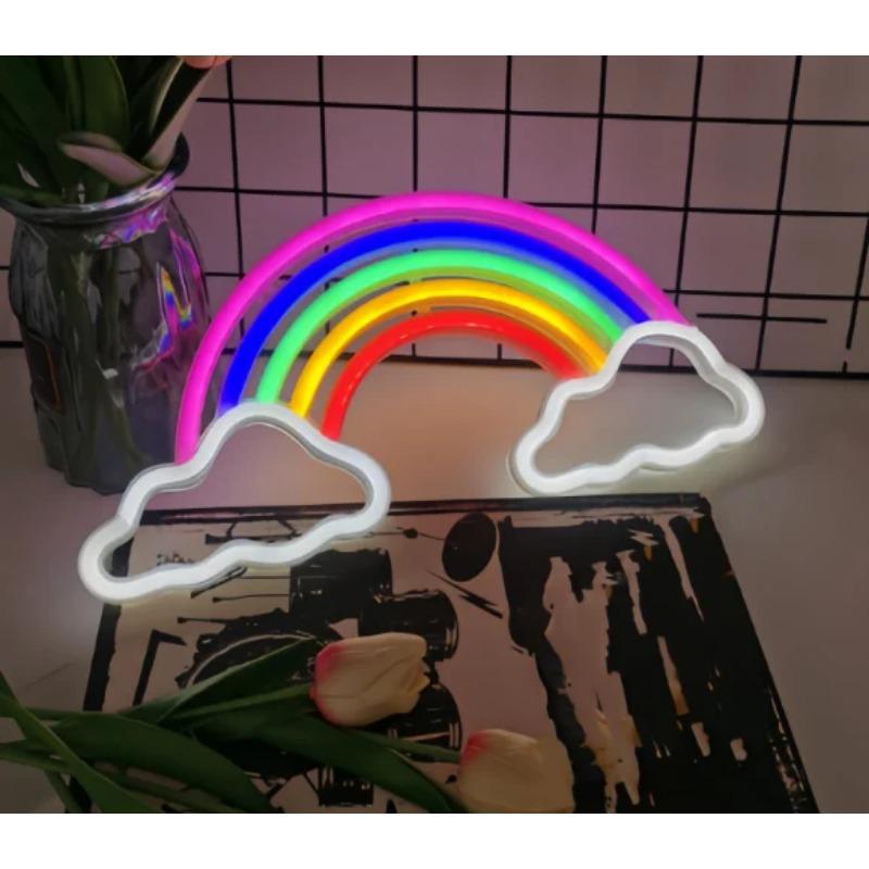 Светодиодная неоновая вывеска, USB/батарейки для бара, спальни, игровой комнаты, свадебной вечеринки, украшение стены, рождественский подарок