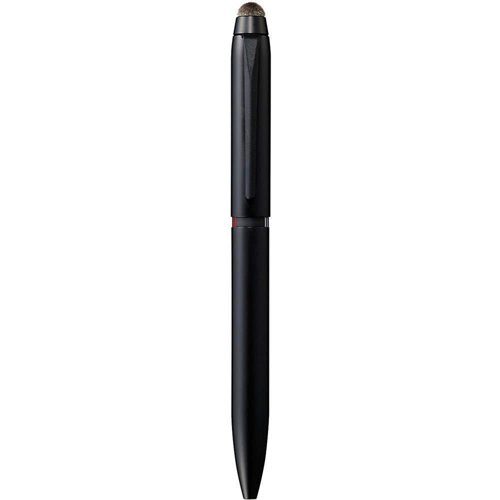 Mitsubishi Pencil Шариковая ручка-стилус Jetstream Touch Easy to Write SXE3T18005P24 3 цвета и стилус, Выдвижная поворотом, Наконечник 0,5 мм, Черный, С,