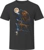 Tosa Inu Dog Howling At the Moon T Shirt
