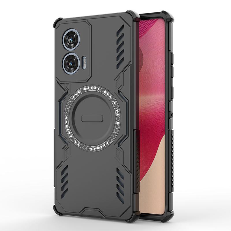 KEYSION Полый чехол для отвода тепла для Motorola Edge 50 5G 50 Neo Магнитное охлаждение Ударопрочный чехол для телефона для Edge 50 Fusion