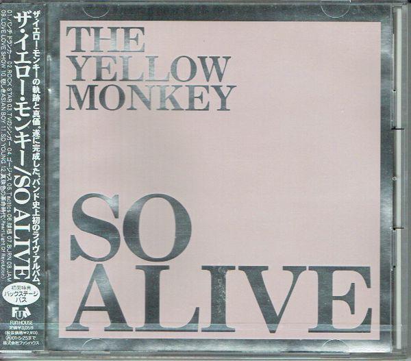 CD YELLOW MONKEY SO ALIVE FHCF2457743216 FUN HOUSE 1999 Япония Японский PopRock Б/у