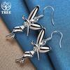 Ювелирные изделия из стерлингового серебра 925 пробы: серьги-капли «Танцующий ангел»