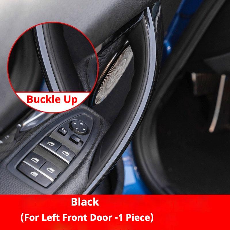 ABCDES1Car Interior Door Handles For BMW F30 F31 F32 F34 F36 F80 F82 3 4 Series 3GT ABS Interior Door Handle Pull Protective Cover