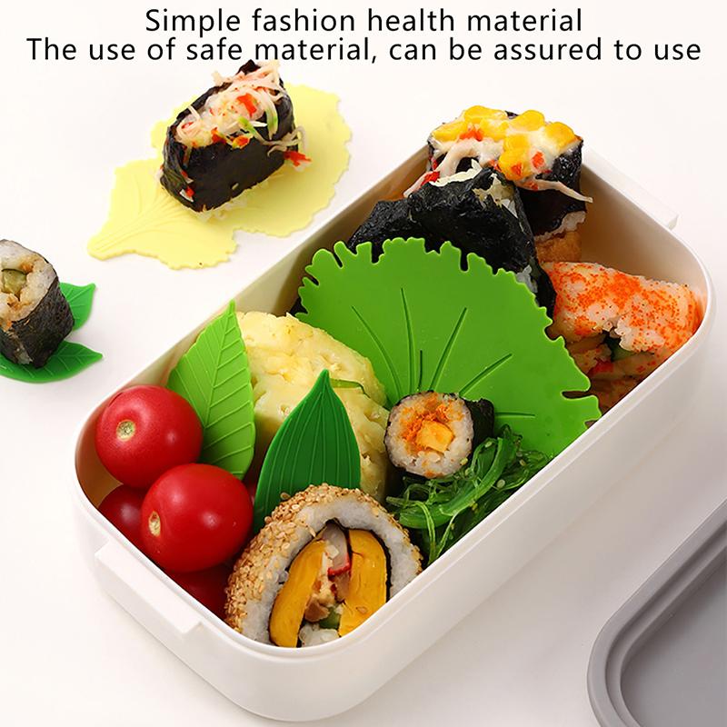 1 комплект листовых блюд Bento, чашек, разделителей для обеда, суши, рисовых шариков, ковриков, декоративных аксессуаров