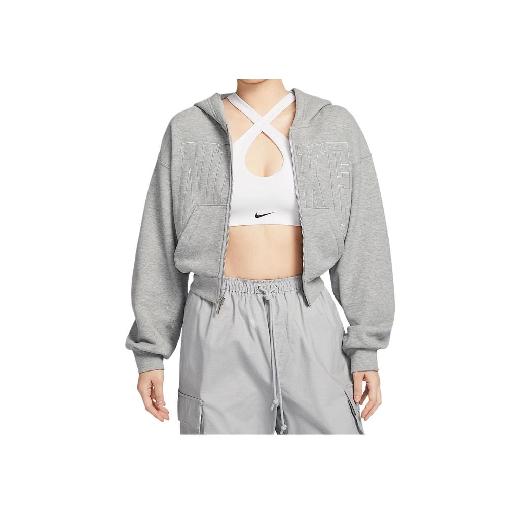 Nike SS25 Травянистый Удобный Стильный Модный Худи Женские худи Темно-серый HJ0276-063