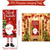 Christmas Hanging Flag Merry Christmas Decorations For Home 2025 Christmas Gifts Christmas Ornaments Navidad Xmas New Year 2026
